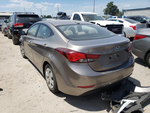 Photo 2 VIN: 5NPDH4AE4GH692272 - HYUNDAI ELANTRA SE 