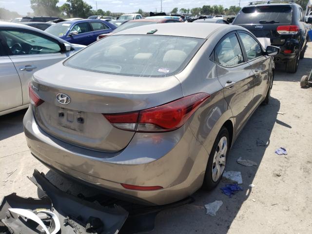 Photo 3 VIN: 5NPDH4AE4GH692272 - HYUNDAI ELANTRA SE 