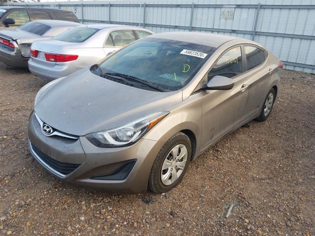 Photo 1 VIN: 5NPDH4AE4GH692689 - HYUNDAI ELANTRA SE 