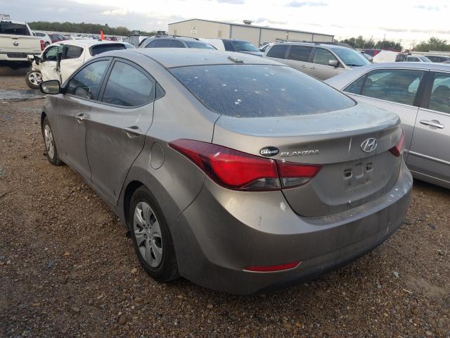 Photo 2 VIN: 5NPDH4AE4GH692689 - HYUNDAI ELANTRA SE 