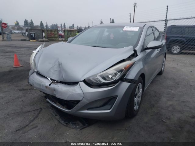 Photo 1 VIN: 5NPDH4AE4GH697018 - HYUNDAI ELANTRA 