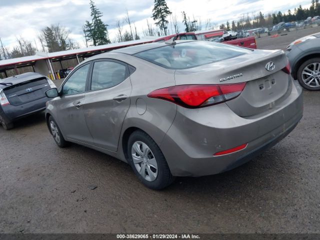 Photo 2 VIN: 5NPDH4AE4GH699173 - HYUNDAI ELANTRA 