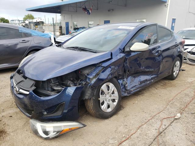 Photo 1 VIN: 5NPDH4AE4GH701083 - HYUNDAI ELANTRA SE 