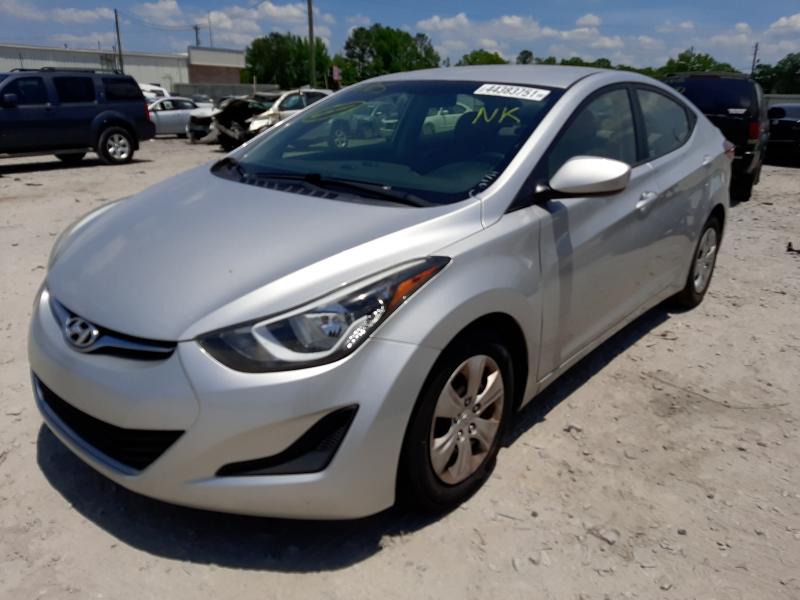 Photo 1 VIN: 5NPDH4AE4GH705358 - HYUNDAI ELANTRA SE 