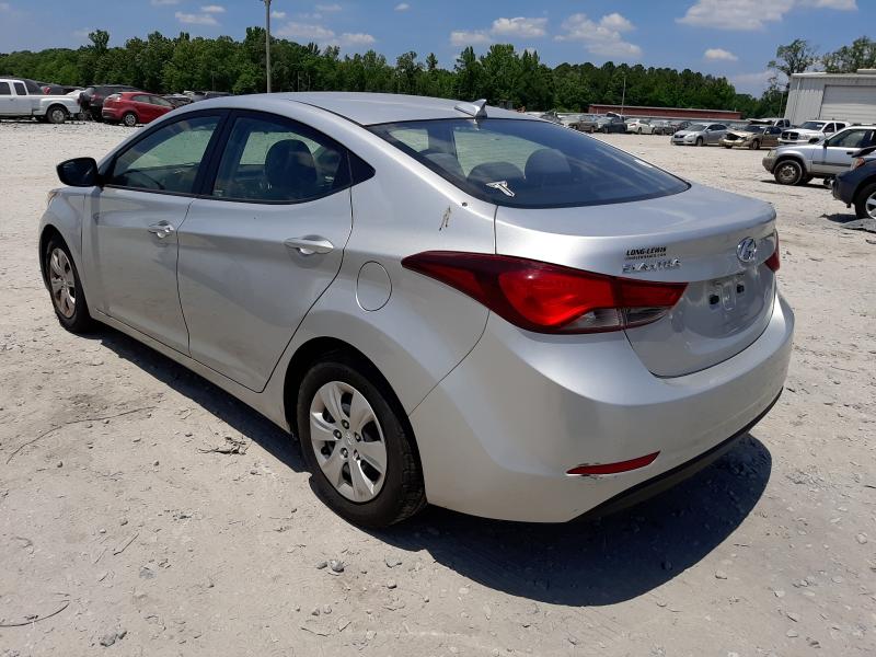 Photo 2 VIN: 5NPDH4AE4GH705358 - HYUNDAI ELANTRA SE 