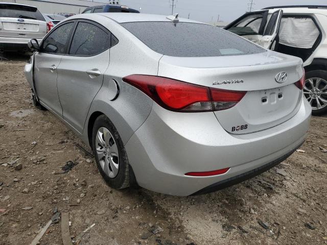 Photo 2 VIN: 5NPDH4AE4GH706302 - HYUNDAI ELANTRA SE 