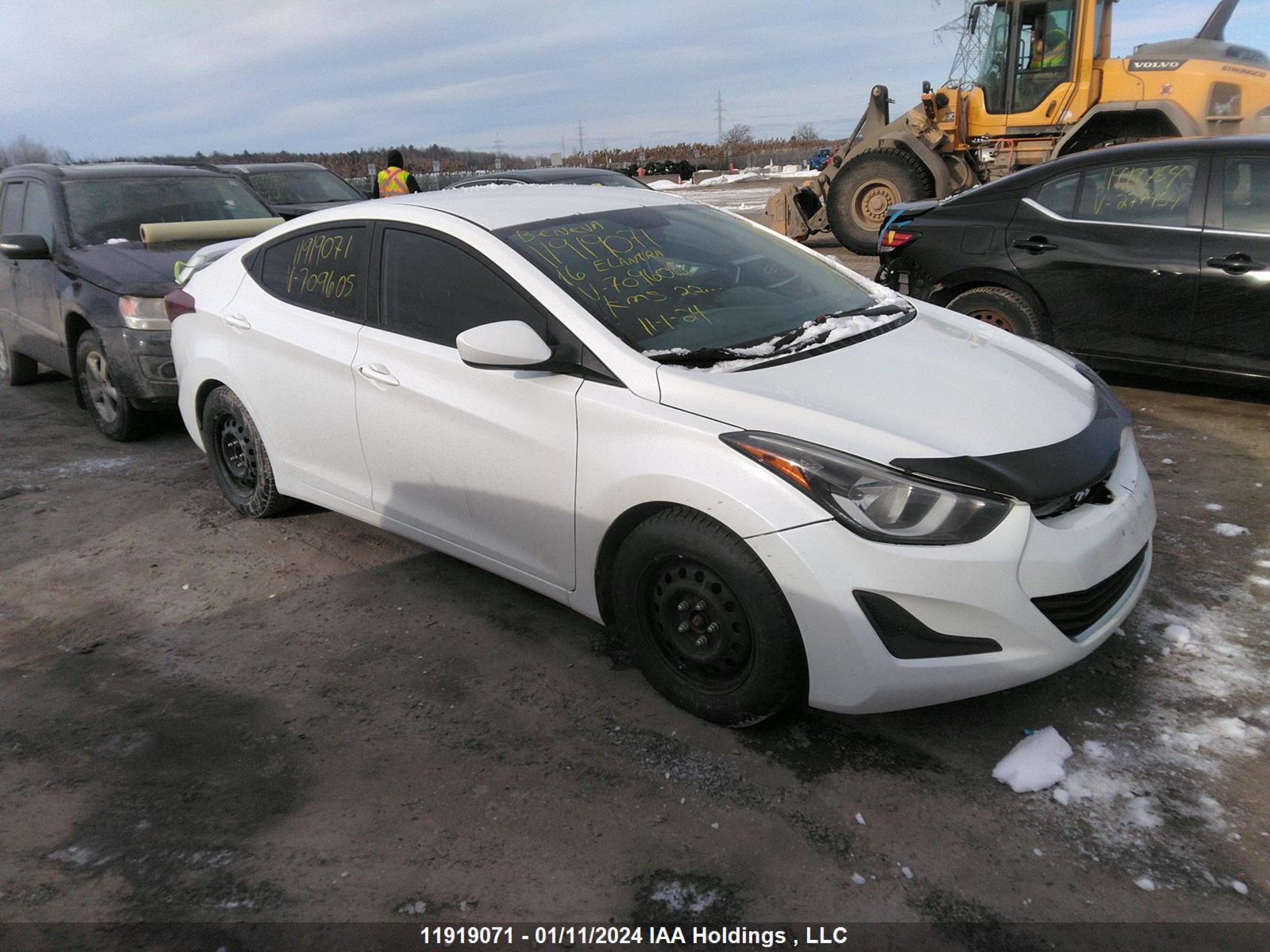 Photo 1 VIN: 5NPDH4AE4GH709605 - HYUNDAI ELANTRA 