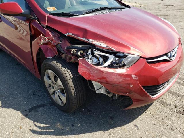 Photo 8 VIN: 5NPDH4AE4GH715470 - HYUNDAI ELANTRA SE 