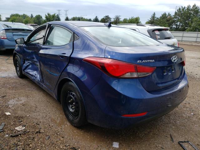 Photo 1 VIN: 5NPDH4AE4GH718997 - HYUNDAI ELANTRA SE 