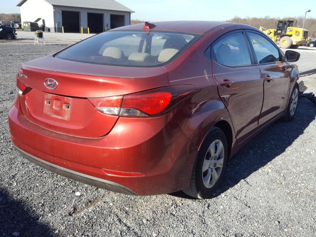 Photo 3 VIN: 5NPDH4AE4GH721592 - HYUNDAI ELANTRA SE 