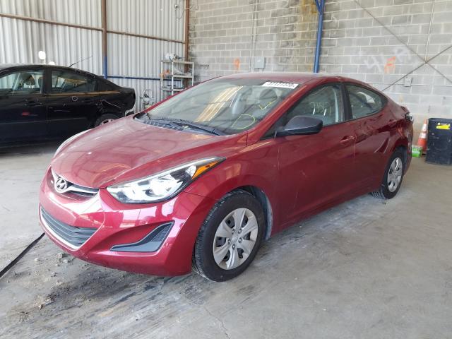 Photo 1 VIN: 5NPDH4AE4GH731099 - HYUNDAI ELANTRA SE 