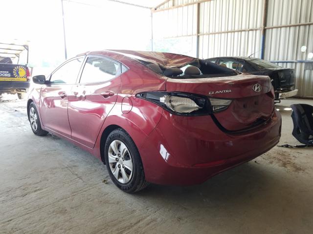 Photo 2 VIN: 5NPDH4AE4GH731099 - HYUNDAI ELANTRA SE 