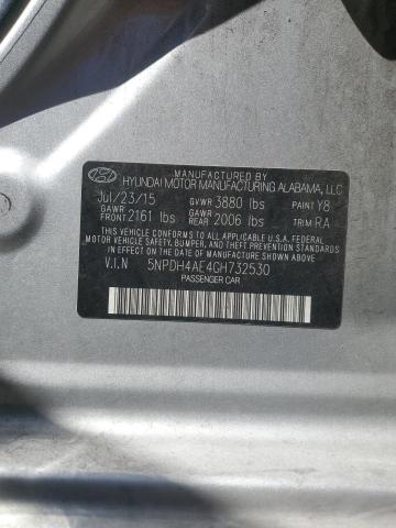 Photo 11 VIN: 5NPDH4AE4GH732530 - HYUNDAI ELANTRA SE 