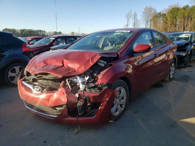 Photo 1 VIN: 5NPDH4AE4GH734908 - HYUNDAI ELANTRA SE 