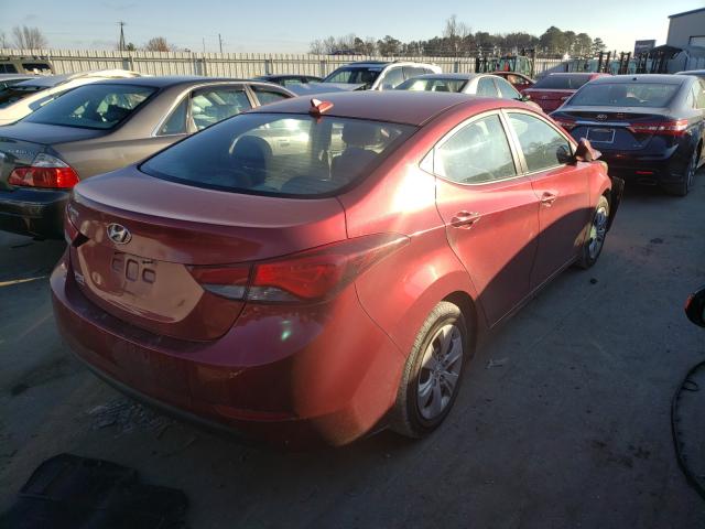 Photo 3 VIN: 5NPDH4AE4GH734908 - HYUNDAI ELANTRA SE 