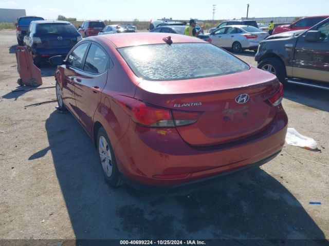 Photo 2 VIN: 5NPDH4AE4GH742135 - HYUNDAI ELANTRA 