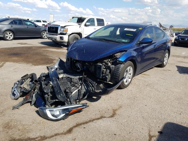 Photo 1 VIN: 5NPDH4AE4GH742278 - HYUNDAI ELANTRA SE 