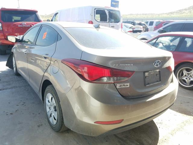 Photo 2 VIN: 5NPDH4AE4GH754057 - HYUNDAI ELANTRA SE 