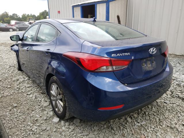 Photo 2 VIN: 5NPDH4AE4GH754723 - HYUNDAI ELANTRA SE 