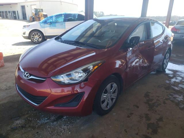 Photo 1 VIN: 5NPDH4AE4GH758755 - HYUNDAI ELANTRA SE 