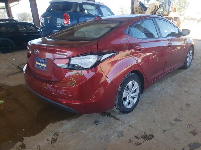 Photo 3 VIN: 5NPDH4AE4GH758755 - HYUNDAI ELANTRA SE 