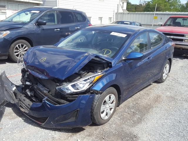 Photo 1 VIN: 5NPDH4AE4GH771487 - HYUNDAI ELANTRA SE 