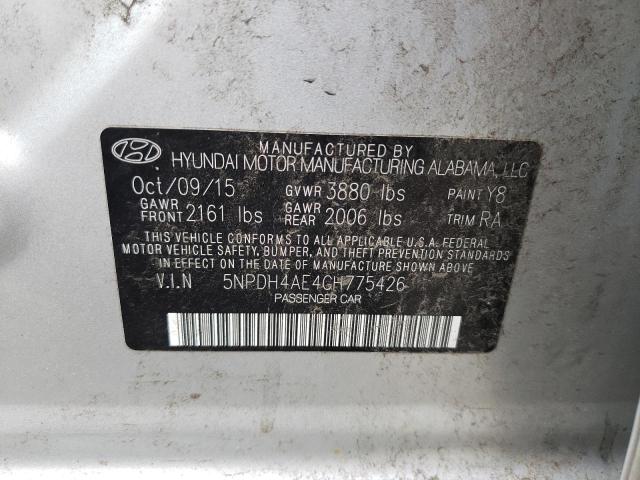 Photo 9 VIN: 5NPDH4AE4GH775426 - HYUNDAI ELANTRA 