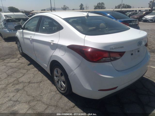 Photo 2 VIN: 5NPDH4AE4GH776446 - HYUNDAI ELANTRA 