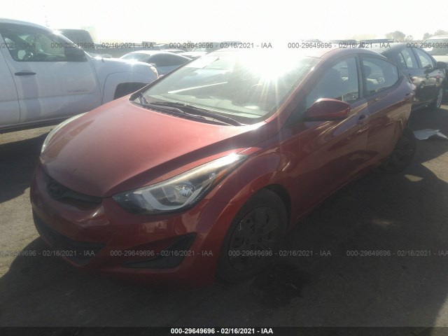 Photo 1 VIN: 5NPDH4AE4GH780481 - HYUNDAI ELANTRA 