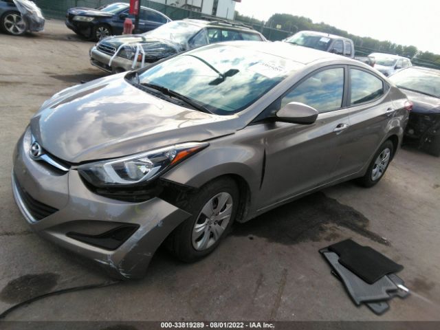 Photo 1 VIN: 5NPDH4AE4GH780982 - HYUNDAI ELANTRA 