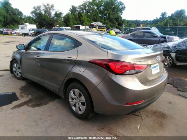 Photo 2 VIN: 5NPDH4AE4GH780982 - HYUNDAI ELANTRA 