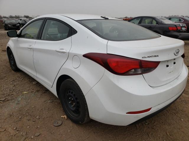 Photo 2 VIN: 5NPDH4AE4GH785552 - HYUNDAI ELANTRA SE 