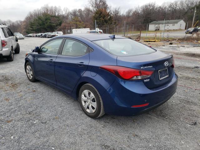 Photo 2 VIN: 5NPDH4AE4GH795014 - HYUNDAI ELANTRA SE 