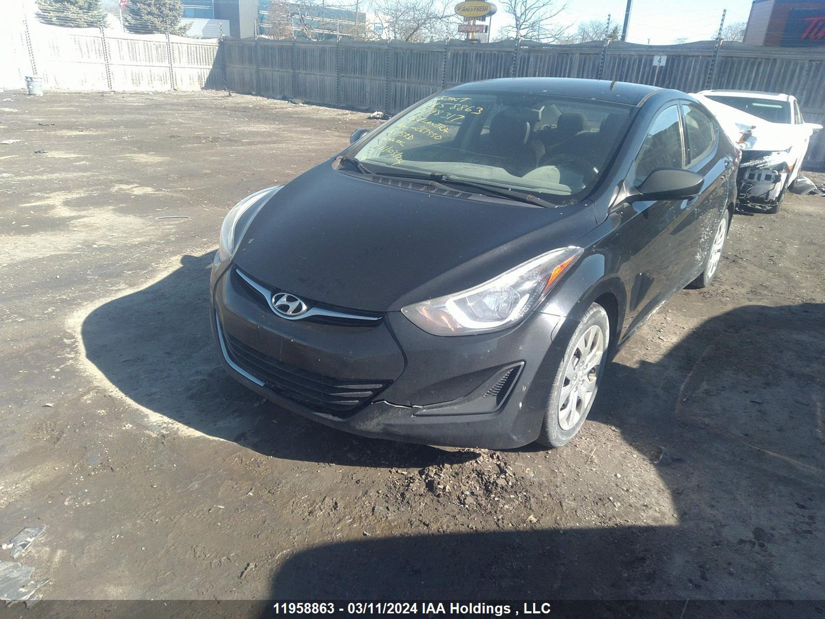 Photo 1 VIN: 5NPDH4AE4GH798317 - HYUNDAI ELANTRA 