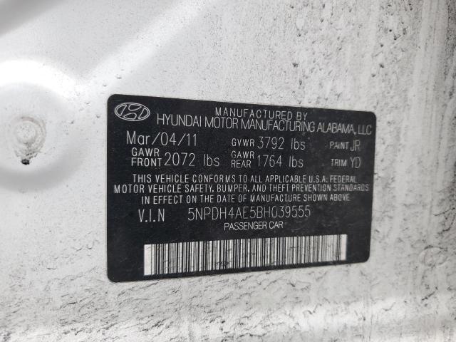 Photo 11 VIN: 5NPDH4AE5BH039555 - HYUNDAI ELANTRA 