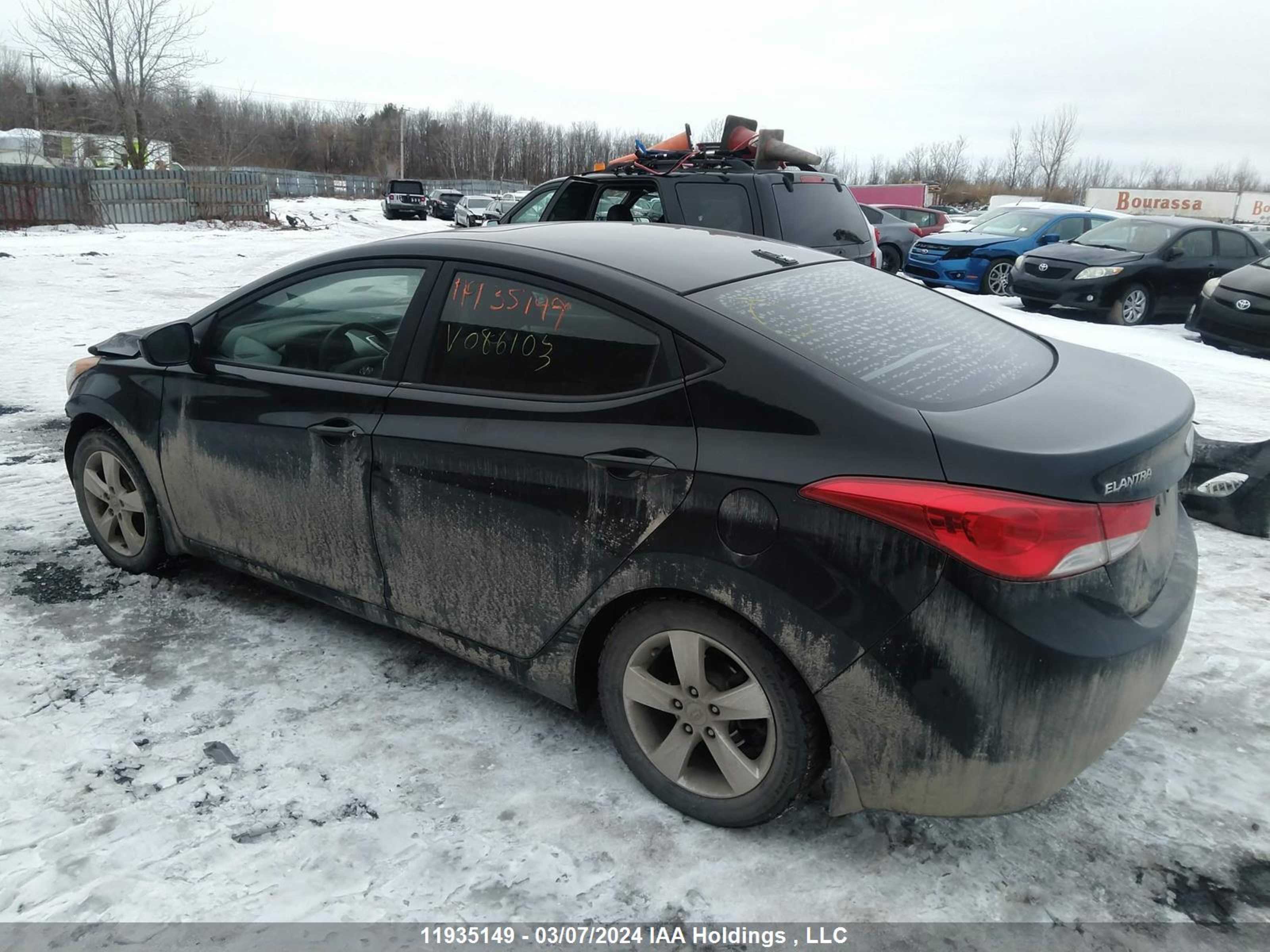 Photo 2 VIN: 5NPDH4AE5CH086103 - HYUNDAI ELANTRA 