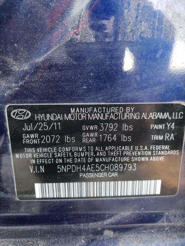 Photo 9 VIN: 5NPDH4AE5CH089793 - HYUNDAI ELANTRA 