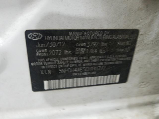 Photo 9 VIN: 5NPDH4AE5CH141777 - HYUNDAI ELANTRA GL 