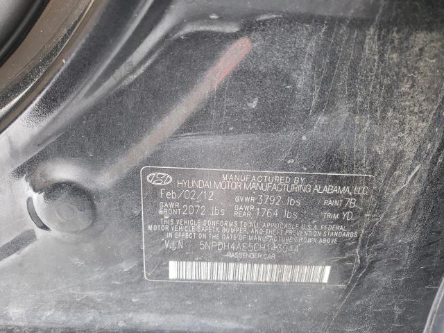 Photo 11 VIN: 5NPDH4AE5CH143044 - HYUNDAI ELANTRA GL 