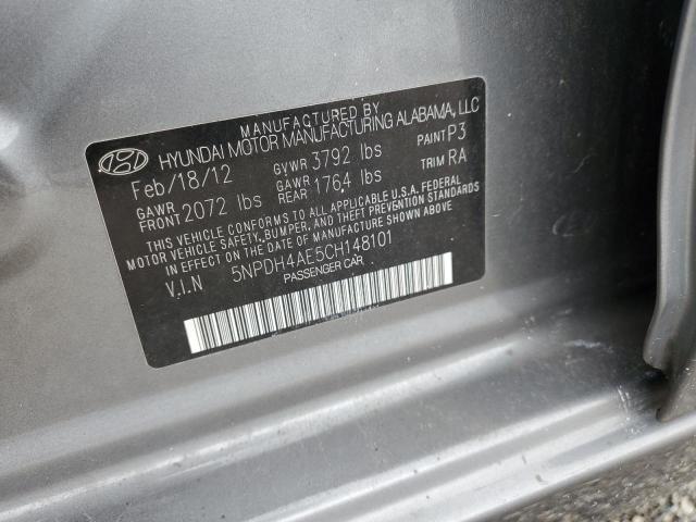 Photo 11 VIN: 5NPDH4AE5CH148101 - HYUNDAI ELANTRA 