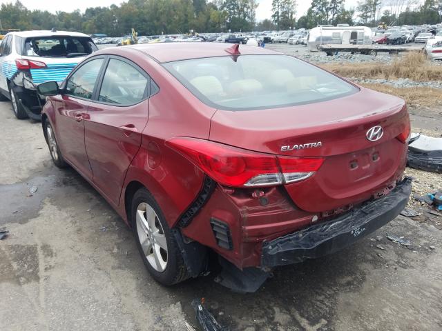 Photo 2 VIN: 5NPDH4AE5DH186350 - HYUNDAI ELANTRA GL 