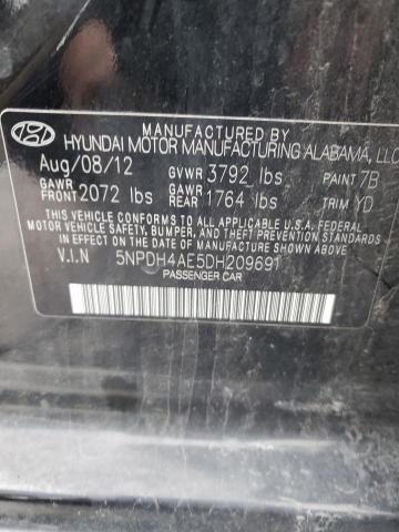 Photo 11 VIN: 5NPDH4AE5DH209691 - HYUNDAI ELANTRA 