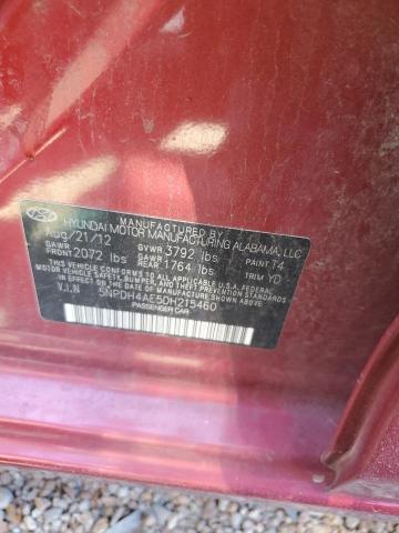 Photo 9 VIN: 5NPDH4AE5DH215460 - HYUNDAI ELANTRA GL 