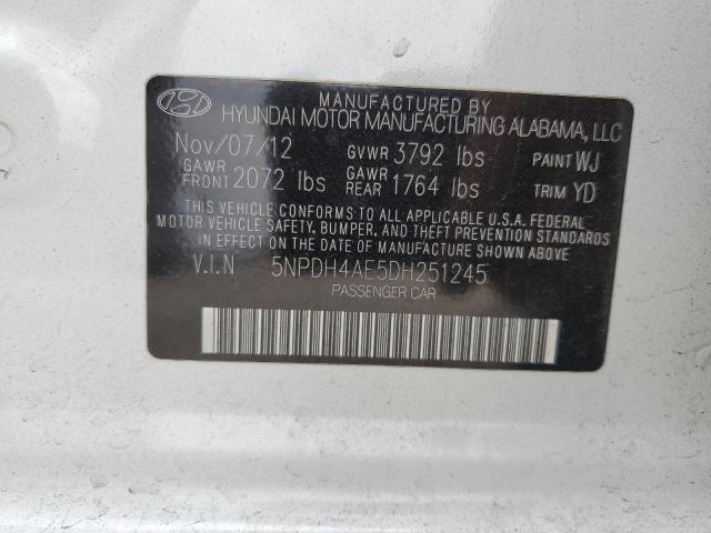 Photo 11 VIN: 5NPDH4AE5DH251245 - HYUNDAI ELANTRA 