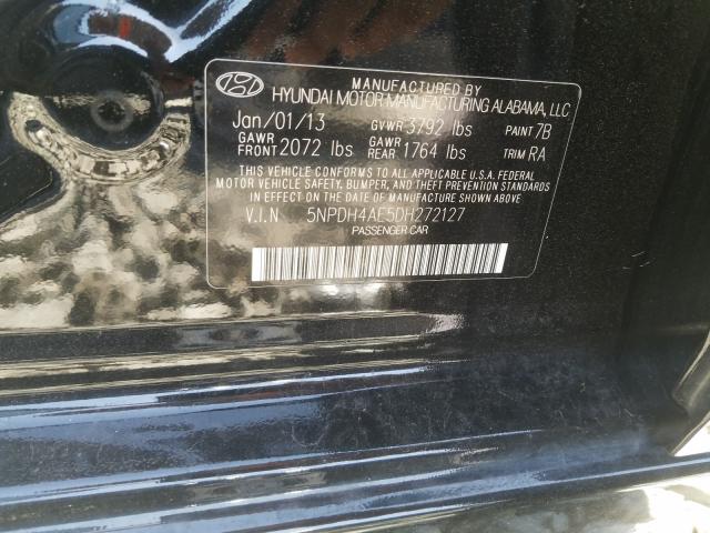 Photo 9 VIN: 5NPDH4AE5DH272127 - HYUNDAI ELANTRA GL 