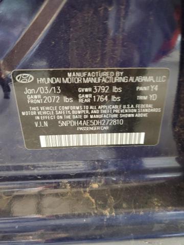 Photo 11 VIN: 5NPDH4AE5DH272810 - HYUNDAI ELANTRA 