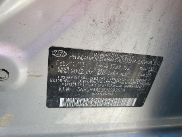 Photo 11 VIN: 5NPDH4AE5DH292054 - HYUNDAI ELANTRA 