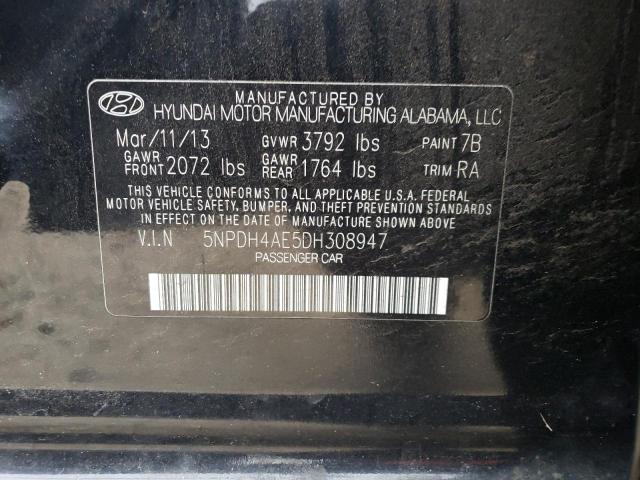 Photo 11 VIN: 5NPDH4AE5DH308947 - HYUNDAI ELANTRA 