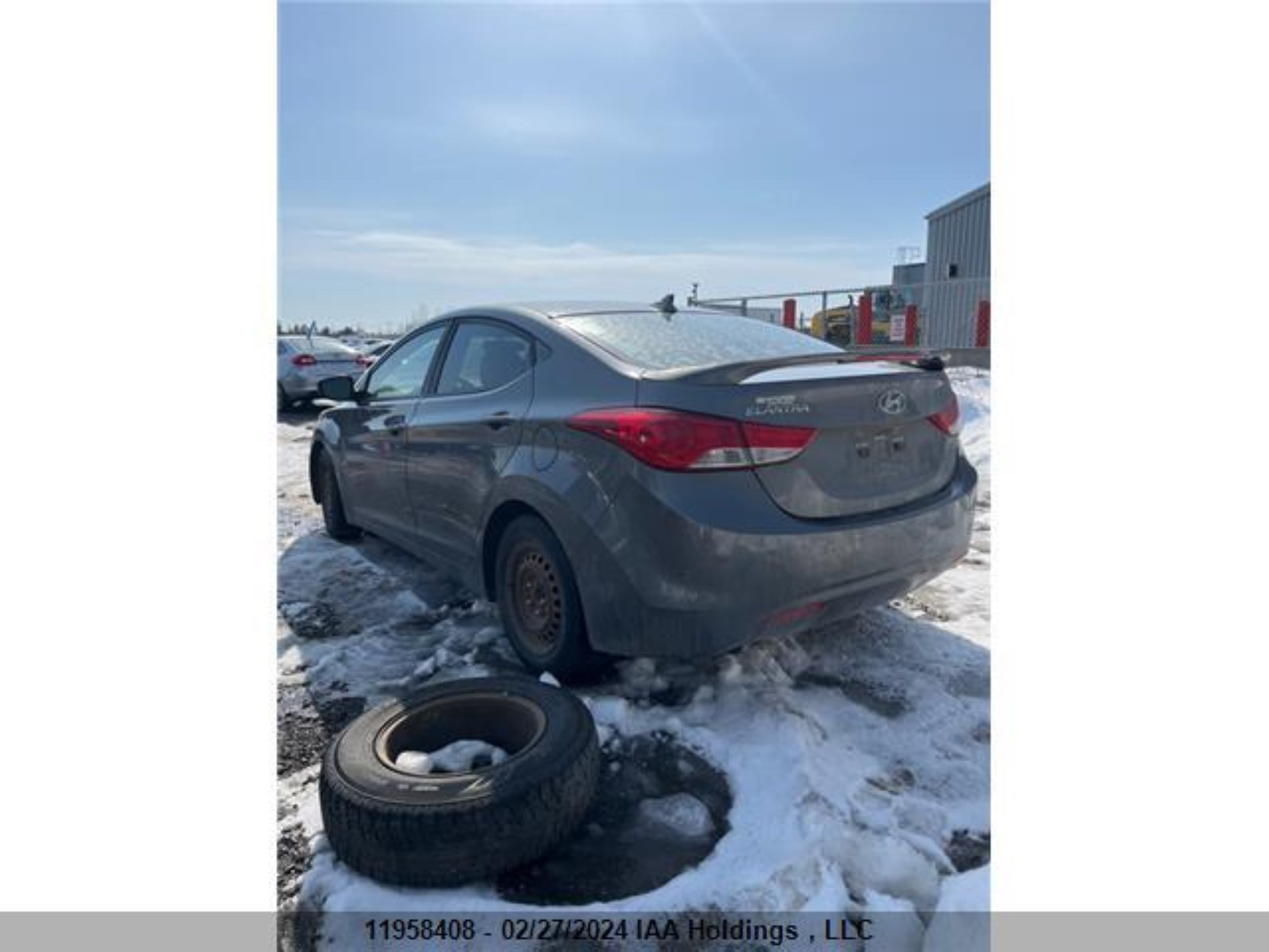 Photo 2 VIN: 5NPDH4AE5DH322167 - HYUNDAI ELANTRA 