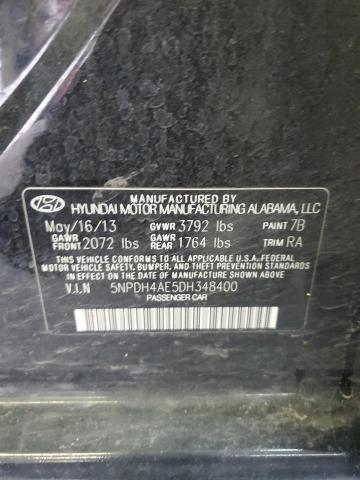 Photo 12 VIN: 5NPDH4AE5DH348400 - HYUNDAI ELANTRA 